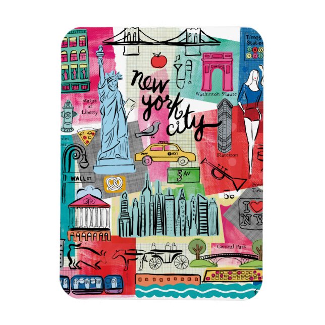 Magnet Flexible New York (Vertical)