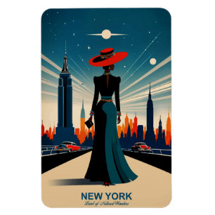 Magnet Flexible New York : Terre des merveilles naturelles flexibl