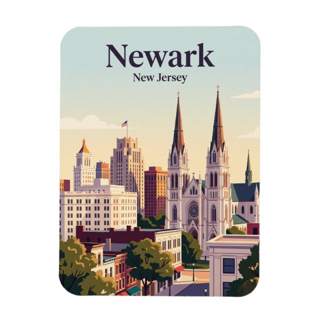 Magnet Flexible Newark, New Jersey (Vertical)