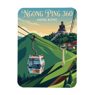 Magnet Flexible Ngong Ping 360 Hong Kong