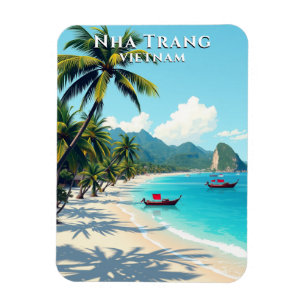 Magnet Flexible Nha Trang Vietnam Beach Travel