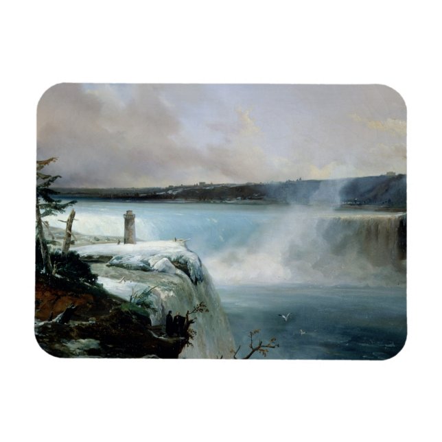 Magnet Flexible Niagara Falls, c.1837-40 (huile sur toile) (Horizontal)
