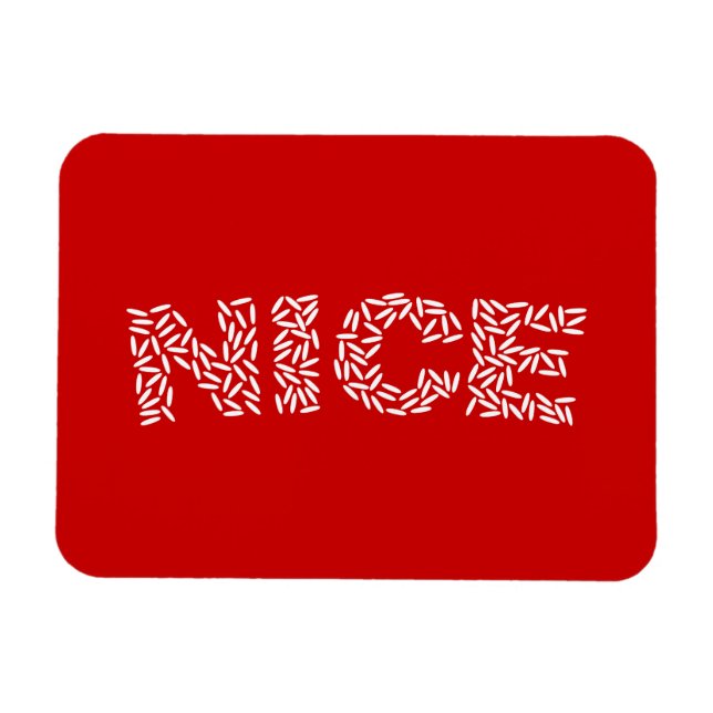 Magnet Flexible Nice Riz (Horizontal)