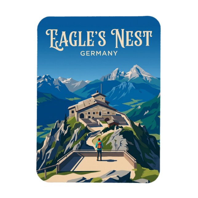 Magnet Flexible Nid d'aigle Allemagne (Vertical)