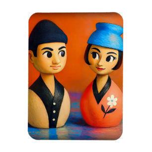 MAGNET FLEXIBLE NIKO ET HANA PHOTO MAGNET.