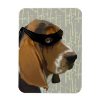 Ninja Basset Hound Dog