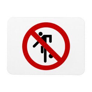 Magnet Flexible NO Ball Games ⚠ Thai Park ⚠