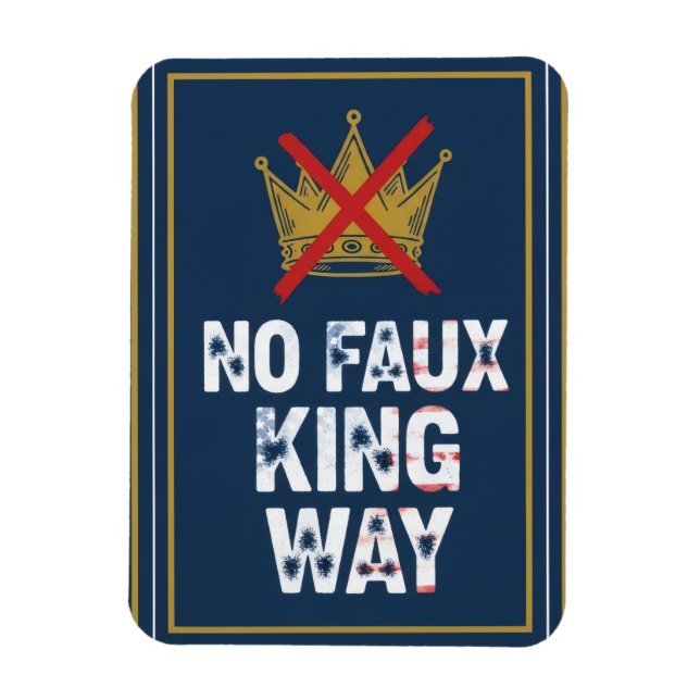 Magnet Flexible No Faux King Way (Vertical)