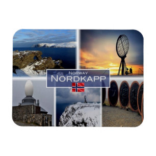 Magnet Flexible NO Norvège - Cap Nord - Nordkapp -