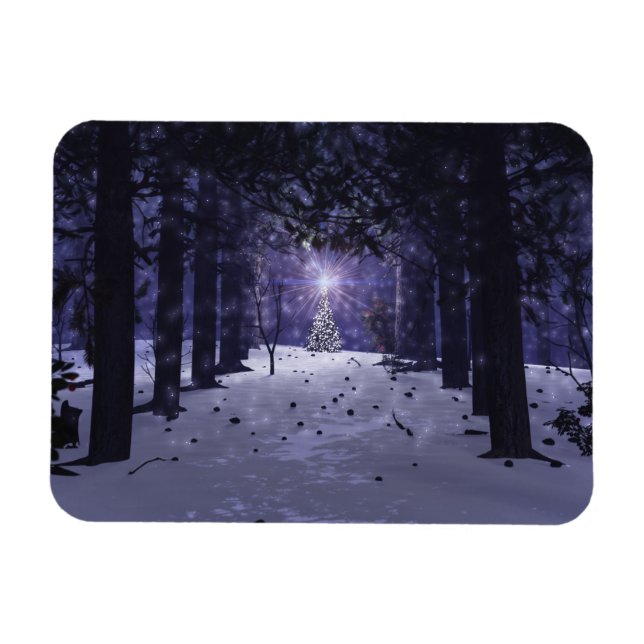 Magnet Flexible Noël dans l'aimant flexible Pins (Horizontal)