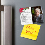 Magnet Flexible Noël de Poinsettia dans le ciel Photo<br><div class="desc">Noel vert poinsettia avec une citation spéciale pour votre amour un. Ajoutez leur nom et leur date. Fait un cadeau parfait pour vous-même ou quelqu'un de spécial.</div>