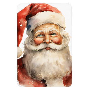 Magnet Flexible Noël rétro du Père Noël
