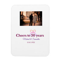 Nœud rose pour 50 ans de mariage