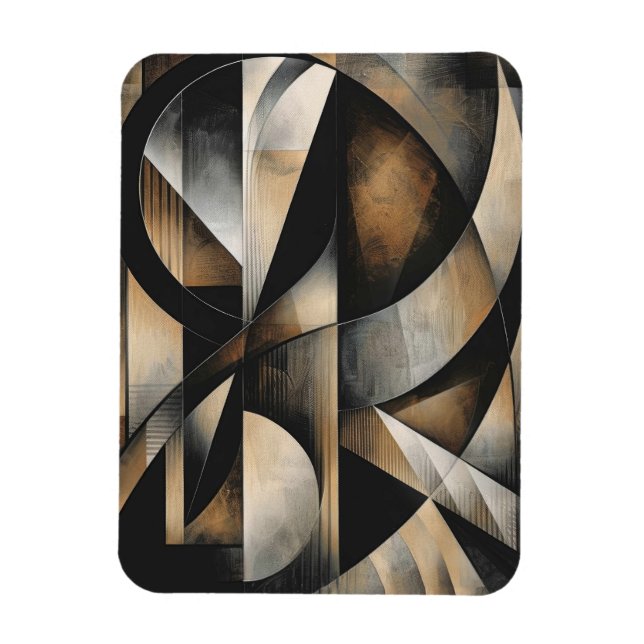 Magnet Flexible Noir Blossom (Vertical)