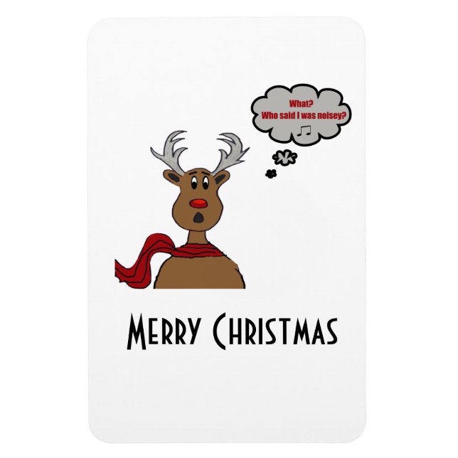 Magnet Flexible Noisey Rudolph Design (Vertical)