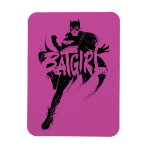 Magnet Flexible Nom de la brosse d'encre Batgirl