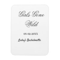 Nom de la fête de Bachelorette Girls Gone wild dat