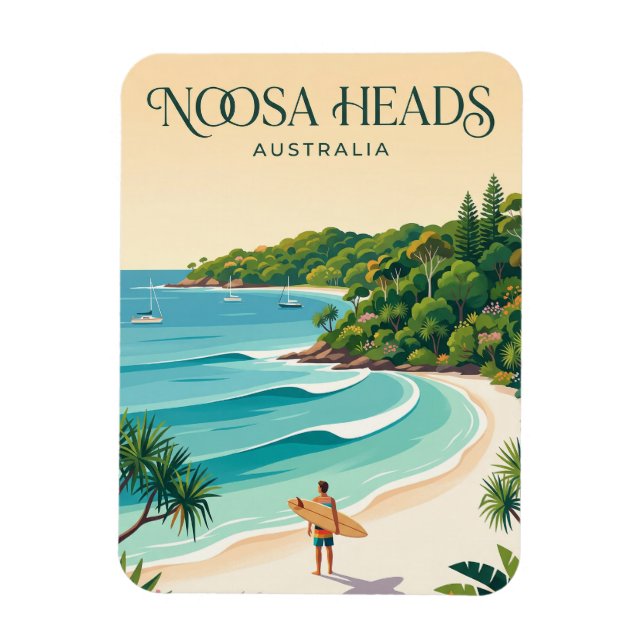 Magnet Flexible Noosa Heads Australie (Vertical)