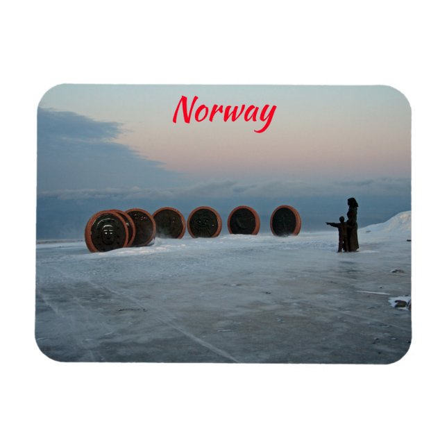 Magnet Flexible North Cape, Norvège (Horizontal)