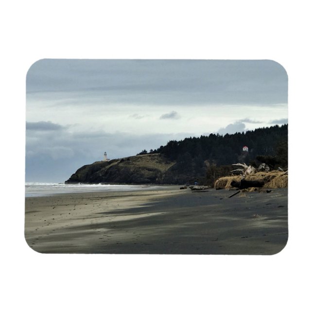 Magnet Flexible North Head Lighthouse, Cape Disappointment, WA (Horizontal)