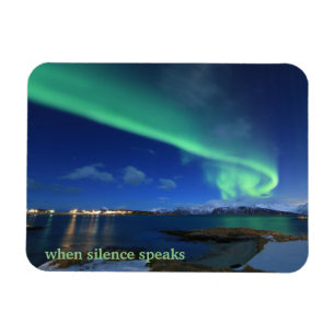 Magnet Flexible Northern Light avec citation