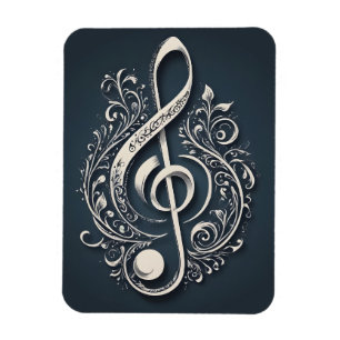 Magnet Flexible Note de clic de musique