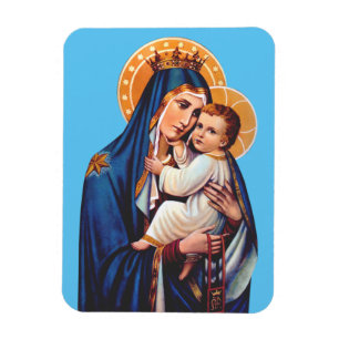 Magnet Flexible Notre-Dame du Mont-Carmel Art dévotionnel