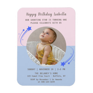 Magnet Flexible Notre étoile tournante devient un anniversaire