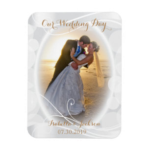 Magnet Flexible Notre garde du jour de mariage