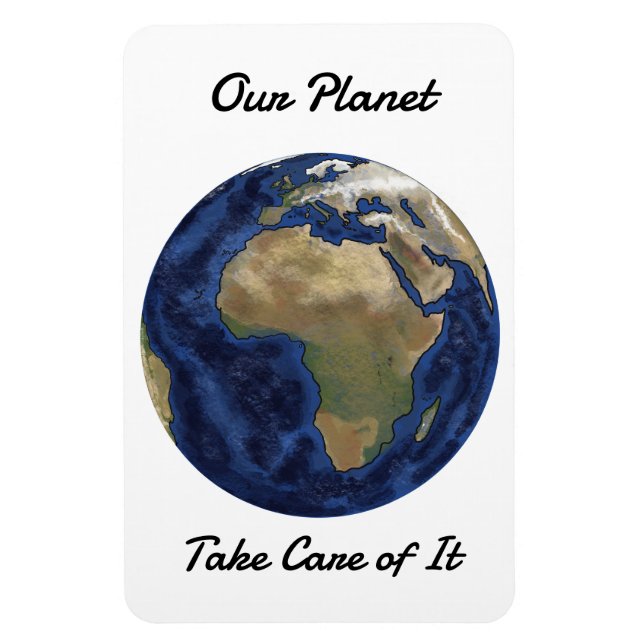 Magnet Flexible Notre planète (Vertical)