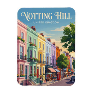 Magnet Flexible Notting Hill Londres Royaume-Uni