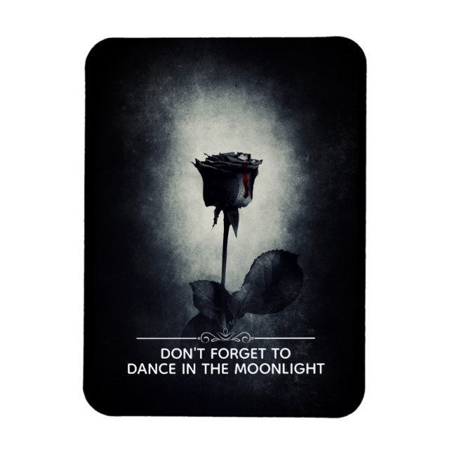 Magnet Flexible N'oubliez pas de danser au clair de lune (Vertical)