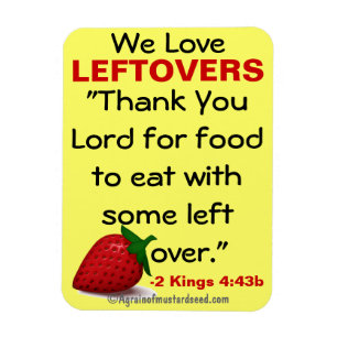 Magnet Flexible Nous aimons les restes de citations bibliques