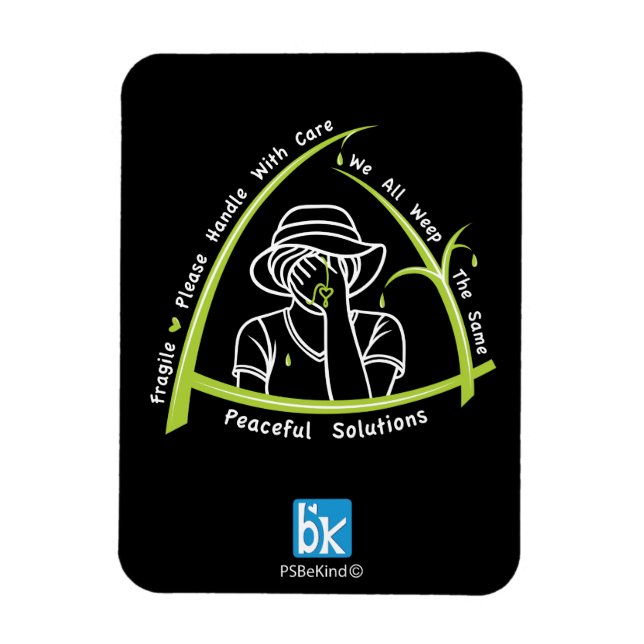 Magnet Flexible Nous Pleurons Tous Le Même Aimant 1_Flexible (Vertical)
