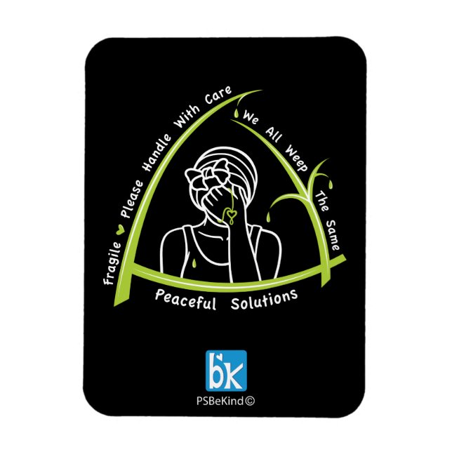 Magnet Flexible Nous Pleurons Tous Le Même Aimant 2_Flexible (Vertical)