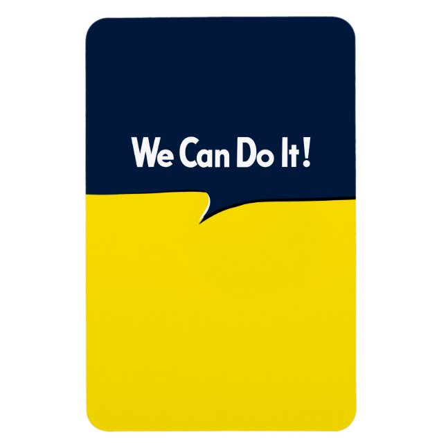 Magnet Flexible Nous pouvons le faire Rosie (Vertical)