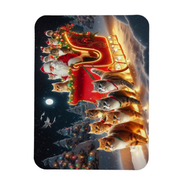 Magnet Flexible Nous souhaitons un joyeux Noël - O21 (Vertical)