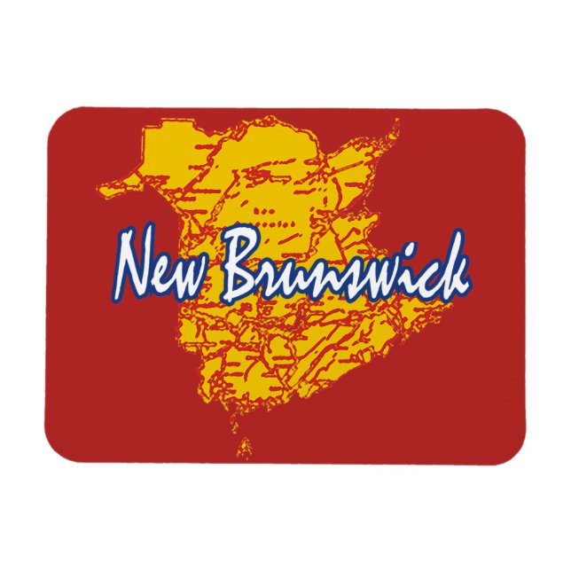 Magnet Flexible Nouveau-Brunswick (Horizontal)