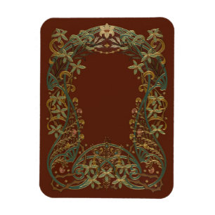 Magnet Flexible Nouveau floral charmant avec lis