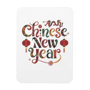 Magnet Flexible Nouvel an chinois