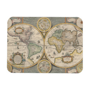 Magnet Flexible Nova Totius Terrarum Orbis Géographia