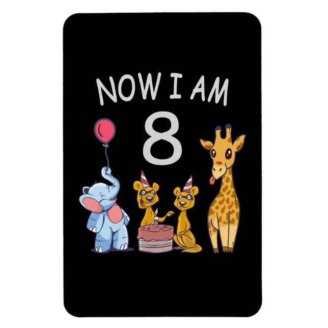 Magnet Flexible Now I, 8 ans d'âge huit (Vertical)