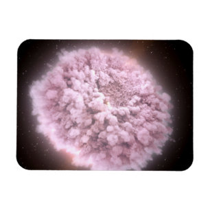 Magnet Flexible Nuage De Débris De Deux Étoiles Neutrons