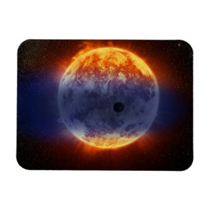 Magnet Flexible Nuage De Gaz Hydrogène Au Large De L'Exoplanète Gj