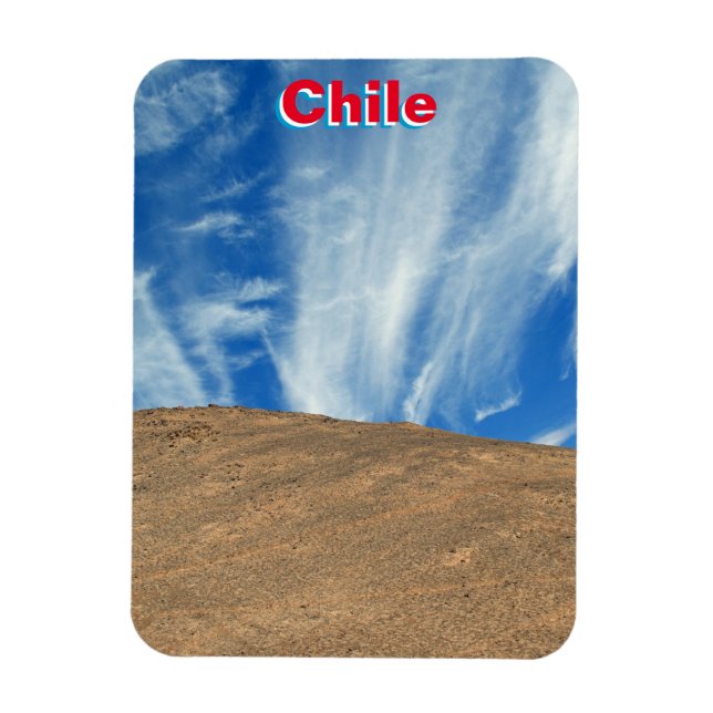 Magnet Flexible Nuages chiliens (Vertical)