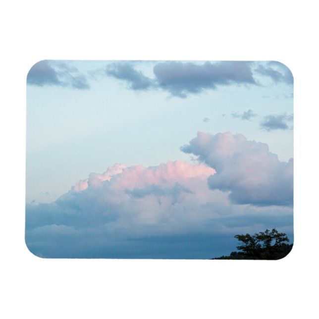 Magnet Flexible Nuages du soir (Horizontal)