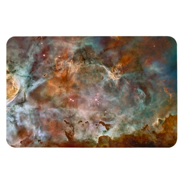 Magnet Flexible Nuages sombres de Carina Nebula Hubble Space (Horizontal)