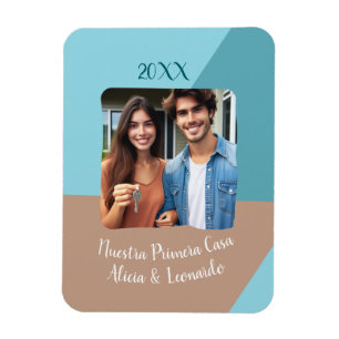 Magnet Flexible Nuestra Primera Casa Nuevo Hogar