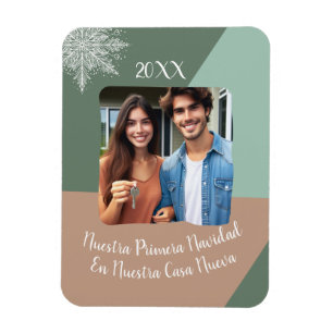 Magnet Flexible Nuestra Primera Navidad En Nuestra Casa Nueva