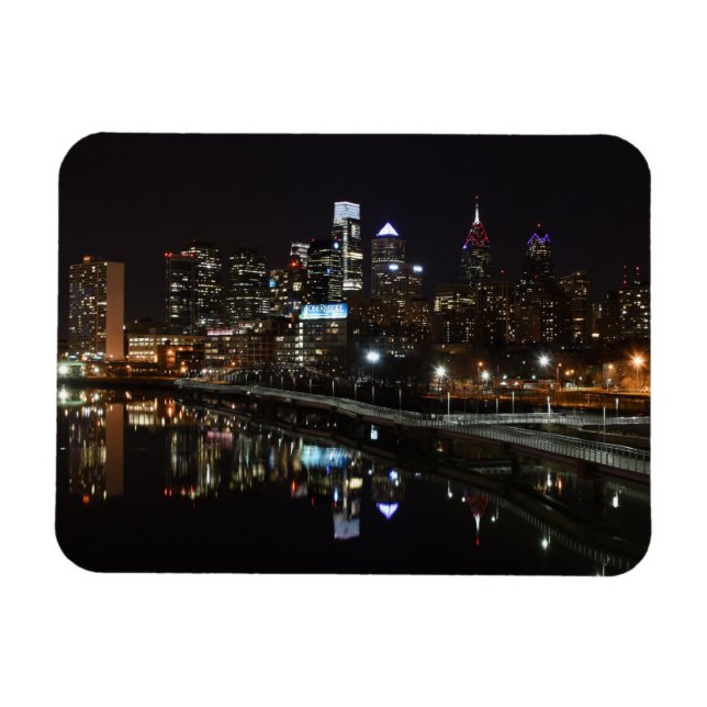 Magnet Flexible Nuit à Philly (Horizontal)